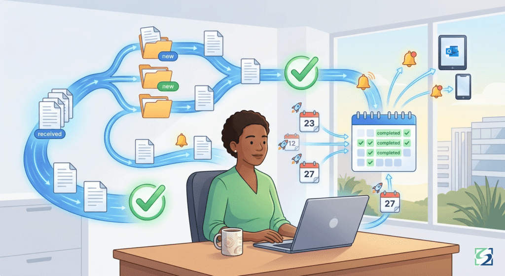 Outlook automation tools reducing inbox overload